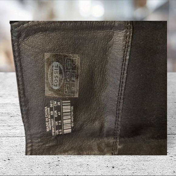 Black fossil boots 9.5 - Picture 12 of 16